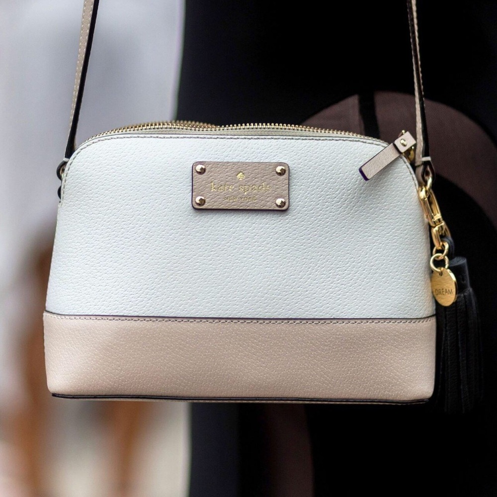 Kate Spade Bay Street Hanna Crossbody Tan
